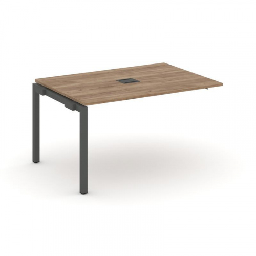 Style Project Проходной наб. элем. перег. стола SN-5P.NSPRG-003 Вяз Благородный/Металл Черный 1380*9 фото 25