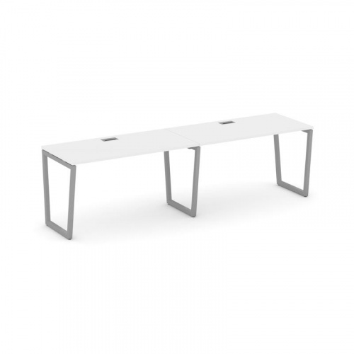 Style Project Рабочая станция 1 сторон. SN-4T2.ORS-013 Акация Лорка/Металл Антрацит/Заглушка Пластик фото 15