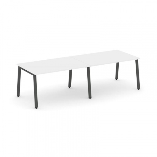 Style Project Стол переговорный SN-6A.SPRG-012.3 Белый/Металл Антрацит 2360*980*750 фото 28