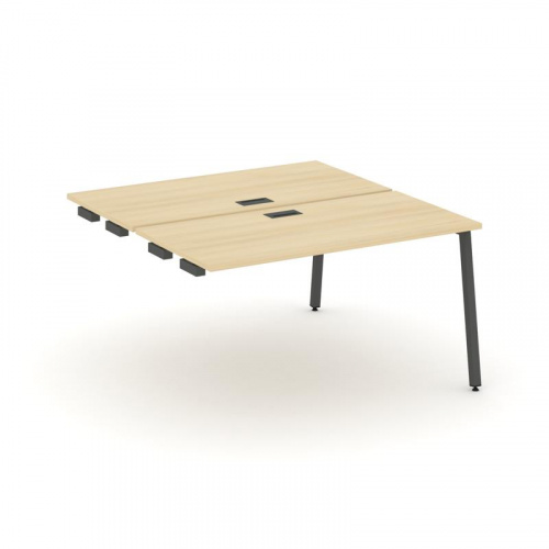 Style Project Стол-приставка к опор. элем. SN-4A.DPRS-021 Дуб Наварра/Металл Антрацит 980*1632*750 фото 18