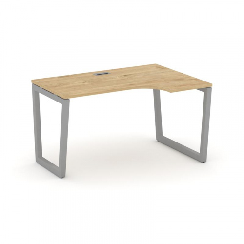 Style Project Стол рабочий эргоном. SN-5T2.SPA-022(R) Акация Лорка/Металл Антрацит/Заглушка Пластик фото 2