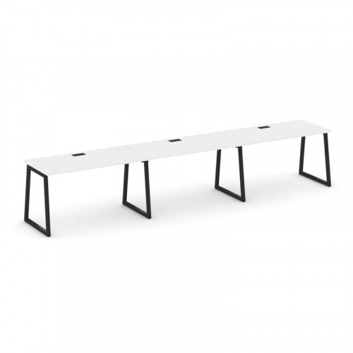 Style Project Рабочая станция 1 сторон. SN-4T1.ORS-041 Акация Лорка/Металл Антрацит/Заглушка Пластик фото 6