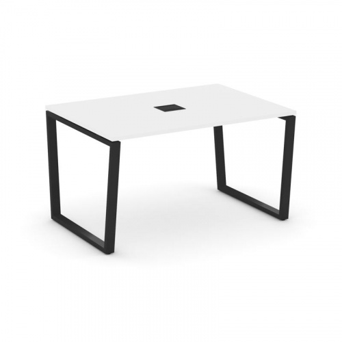 Style Project Стол переговорный SN-6T2.SPRG-004 Акация Лорка/Металл Антрацит/Заглушка Металл Антраци фото 7