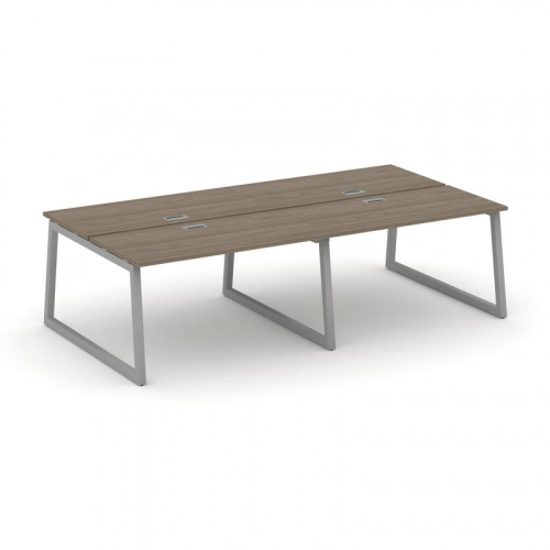 Style Project Рабочая станция 2-х сторон. SN-5T1.DRS-051 Акация Лорка/Металл Антрацит/Заглушка Пласт фото 13