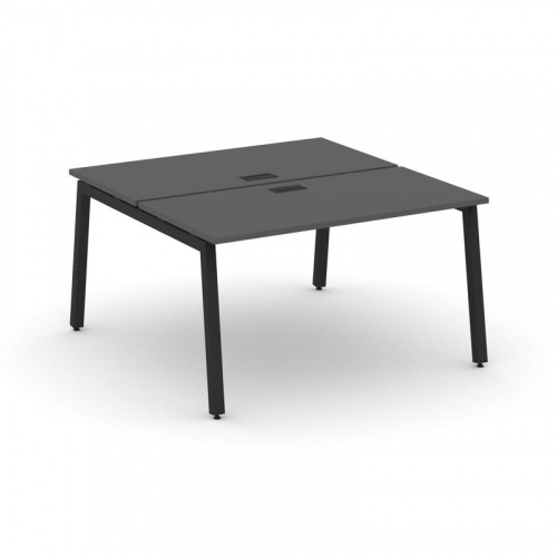 Style Project Рабочая станция 2-х сторон. SN-5A.DRS-013 Белый/Металл Антрацит 1380*1432*750 фото 14