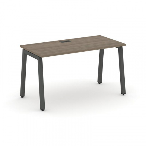 Style Project Стол письменный SN-5A.SP-021 Тиквуд Светлый/Металл Белый 980*800*750 фото 15