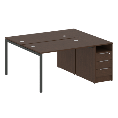 Бенч-система с тумбой на П-обр. м/к Metal System Quattro 40БП.РС-СТП-2.2 фото 9