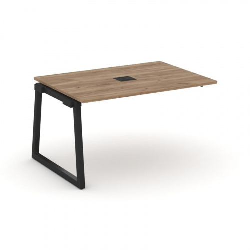 Style Project Проходной наб. элем. перег. стола SN-5T1.NSPRG-004 Акация Лорка/Металл Антрацит/Заглуш фото 6