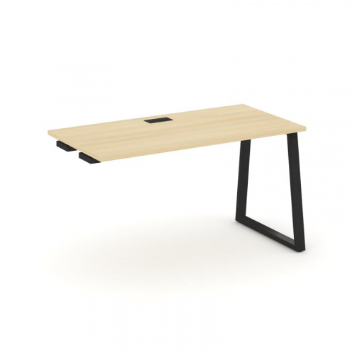 Style Project Стол-приставка к опор. элем. SN-6T1.OPRS-012 Акация Лорка/Металл Антрацит/Заглушка Пла фото 4