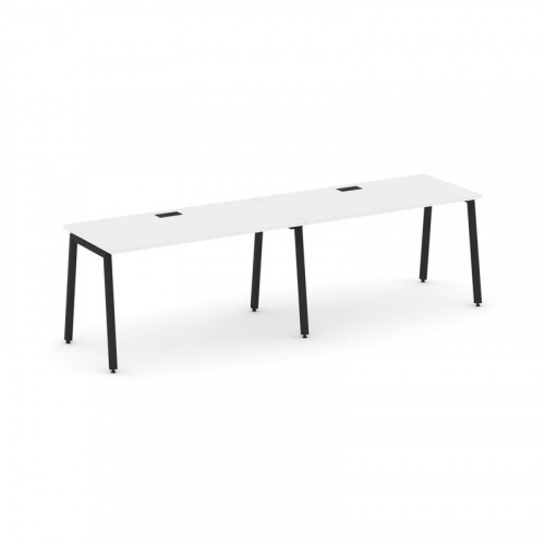 Style Project Рабочая станция 1 сторон. SN-4A.ORS-022 Дуб Наварра/Металл Белый 2360*800*750 фото 14