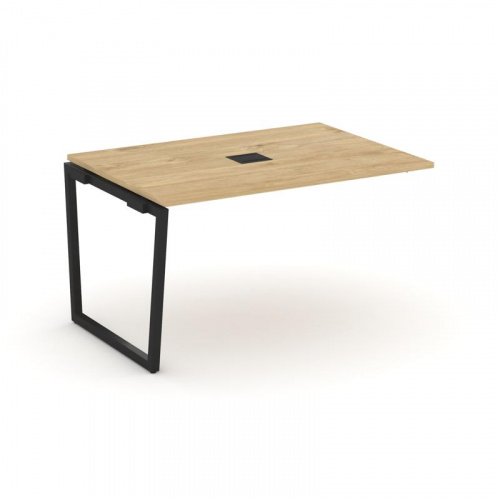 Style Project Проходной наб. элем. перег. стола SN-4T2.NSPRG-001 Акация Лорка/Металл Антрацит/Заглуш