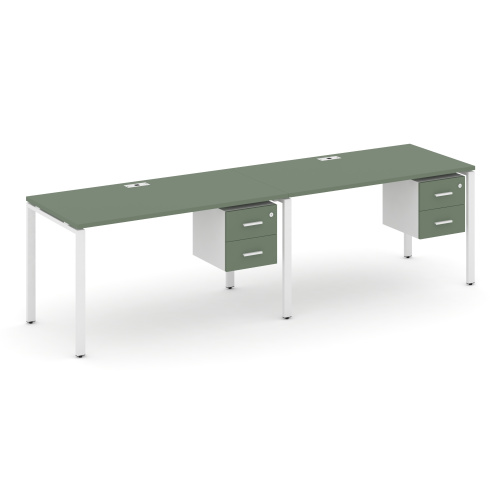 Бенч-система на 2 места с подвесными тумбами Concept CN.ORS-113 фото 5