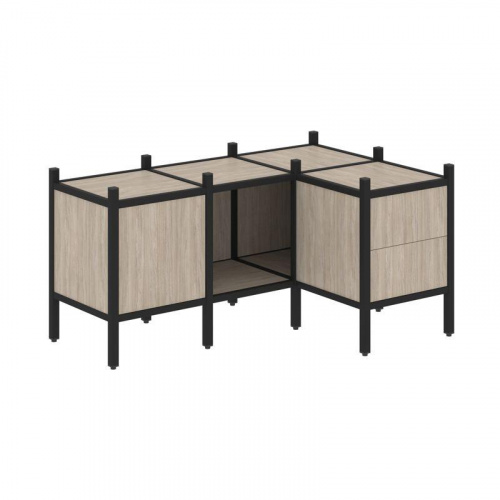 Стеллаж офисный угловой Loft VR.L-26 фото 3