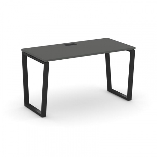 Style Project Стол письменный SN-6T2.SP-011 Акация Лорка/Металл Антрацит/Заглушка Пластик Черный 980 фото 5