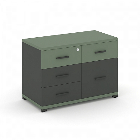 Тумба приставная с 2 ящиками Concept CN.TSP-010 A