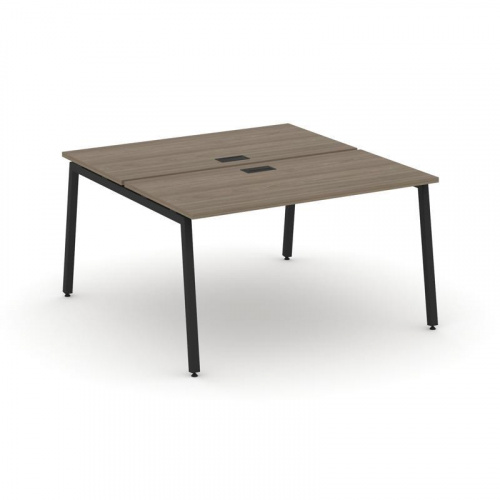 Style Project Рабочая станция 2-х сторон. SN-4A.DRS-003 Антрацит/Металл Антрацит 1380*1232*750 фото 4