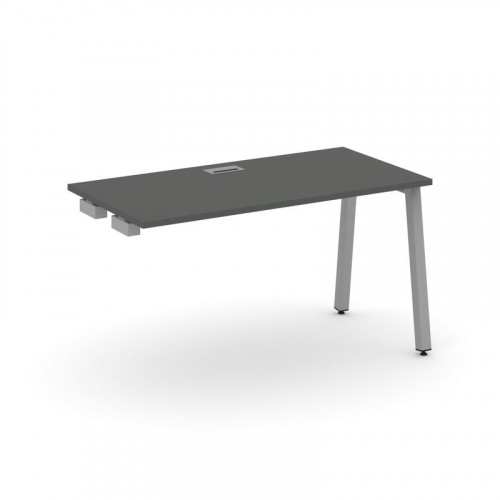 Style Project Стол-приставка к опор. элем. SN-5A.OPRS-024 Дуб Наварра/Металл Белый 1580*800*750 фото 3