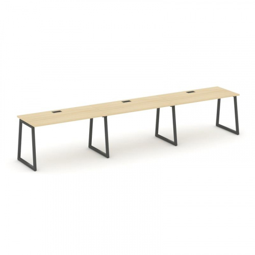 Style Project Рабочая станция 1 сторон. SN-4T1.ORS-041 Акация Лорка/Металл Антрацит/Заглушка Пластик фото 28