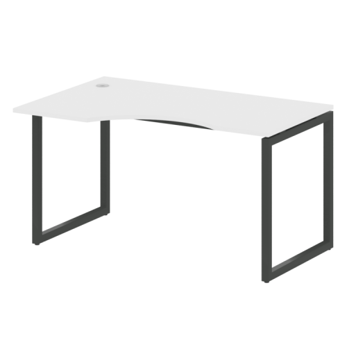 Стол криволинейный левый на О-обр. м/к Metal System Quattro 40БО.СА-2 (L) фото 7