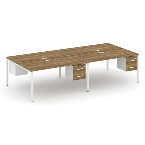 Бенч-система на 4 места с подвесными тумбами Concept CN.DRS-136 фото 8