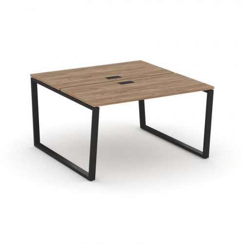 Style Project Рабочая станция 2-х сторон. SN-6T2.DRS-023 Акация Лорка/Металл Антрацит/Заглушка Пласт фото 9