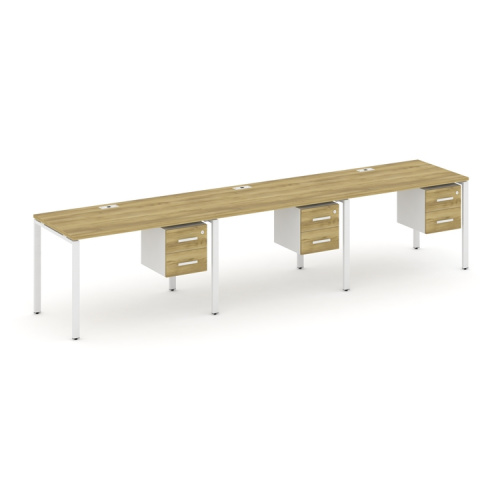 Бенч-система на 3 места с подвесными тумбами Concept CN.ORS-134 фото 11