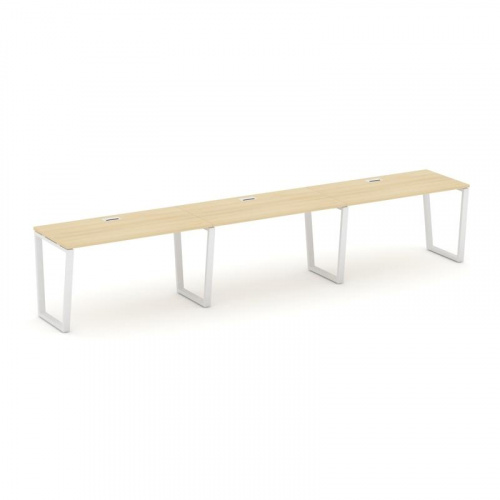 Style Project Рабочая станция 1 сторон. SN-6T2.ORS-044 Акация Лорка/Металл Антрацит/Заглушка Пластик фото 21