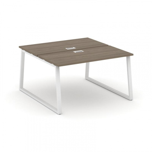 Style Project Рабочая станция 2-х сторон. SN-6T1.DRS-021 Акация Лорка/Металл Антрацит/Заглушка Пласт фото 15