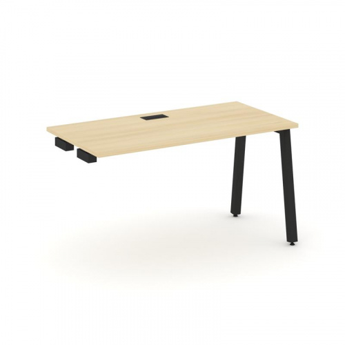 Style Project Стол-приставка к опор. элем. SN-5A.OPRS-024 Дуб Наварра/Металл Белый 1580*800*750 фото 6