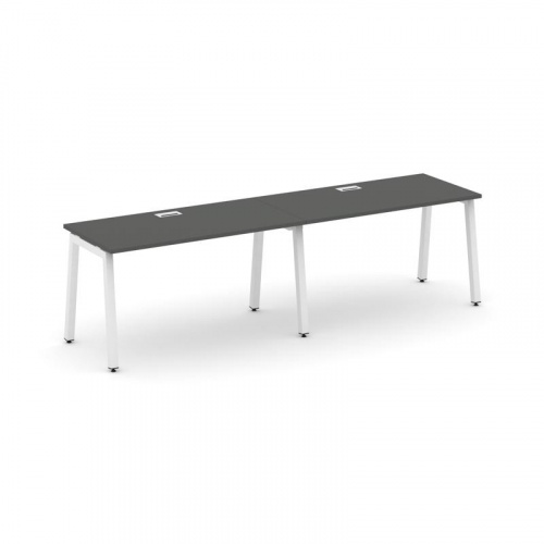 Style Project Рабочая станция 1 сторон. SN-5A.ORS-013 Тиквуд Светлый/Металл Антрацит 2760*700*750 фото 19