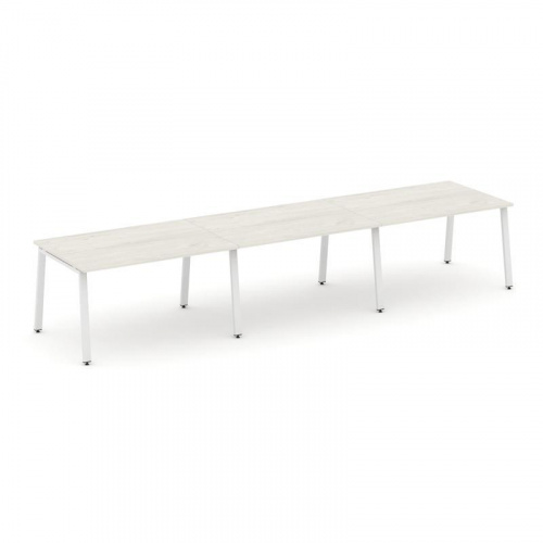 Style Project Стол переговорный SN-6A.SPRG-021.3 Акация Лорка/Металл Белый 2940*980*750 фото 21