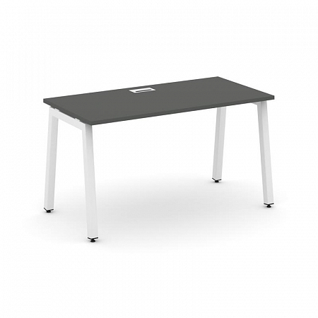 Style Project Стол письменный SN-5A.SP-023 Антрацит/Металл Белый 1380*800*750