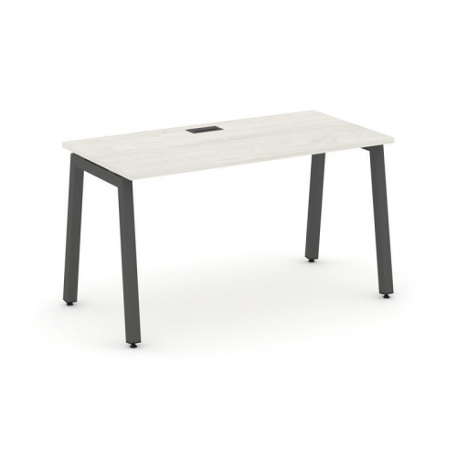 Style Project Стол письменный SN-5A.SP-021 Тиквуд Светлый/Металл Белый 980*800*750 фото 25