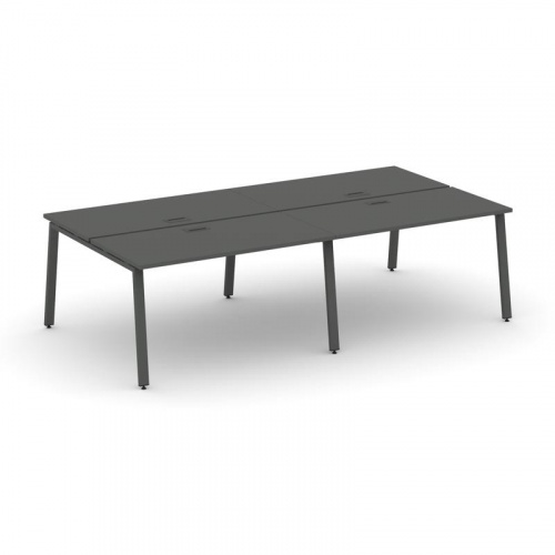 Style Project Рабочая станция 2-х сторон. SN-6A.DRS-044 Дуб Наварра/Металл Белый 3160*1432*750 фото 25