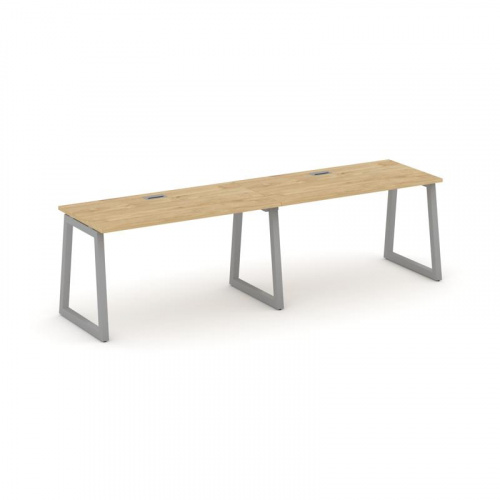 Style Project Рабочая станция 1 сторон. SN-5T1.ORS-021 Акация Лорка/Металл Антрацит/Заглушка Пластик фото 2