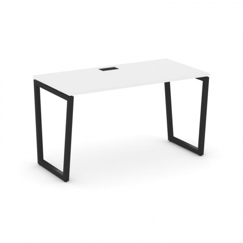 Style Project Стол письменный SN-4T2.SP-014 Акация Лорка/Металл Антрацит/Заглушка Пластик Черный 158 фото 4