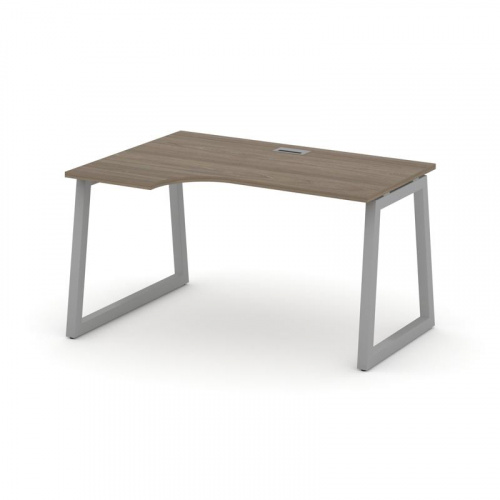 Style Project Стол рабочий эргоном. SN-5T1.SPA-001(L) Акация Лорка/Металл Антрацит/Заглушка Пластик фото 14