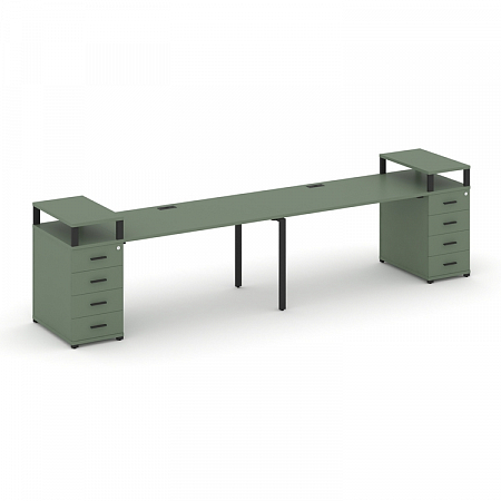 Бенч-система на 2 места с 2 опорными тумбами Concept CN.ORS-426