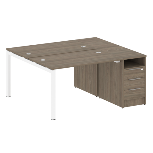 Бенч-система с тумбой на П-обр. м/к Metal System Quattro 50БП.РС-СТП-2.2 фото 2