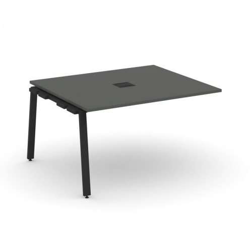 Style Project Проходной наб. элем. перег. стола SN-6A.NSPRG-034 Дуб Наварра/Металл Белый 1580*1180*7 фото 10