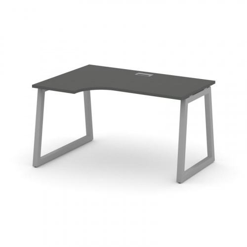 Style Project Стол рабочий эргоном. SN-5T1.SPA-001(L) Акация Лорка/Металл Антрацит/Заглушка Пластик фото 18