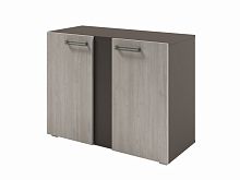 Шкаф низкий широкий с планкой D-75