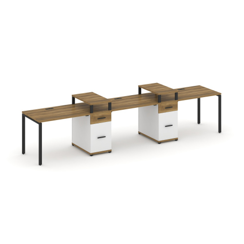 Бенч-система на 3 места с 2 опорными тумбами Concept CN.ORS-453 фото 7