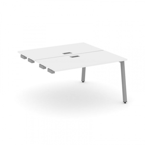 Style Project Стол-приставка к опор. элем. SN-5A.DPRS-003 Дуб Табак/Металл Белый 1380*1232*750 фото 3