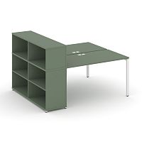 Бенч-система с опорным стеллажом с надставкой Concept CN.DRS-209