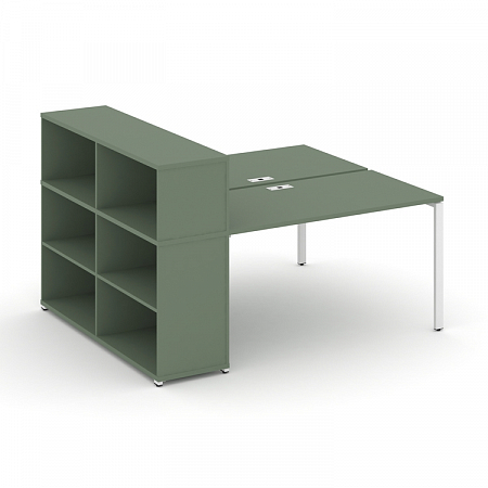 Бенч-система с опорным стеллажом с надставкой Concept CN.DRS-212