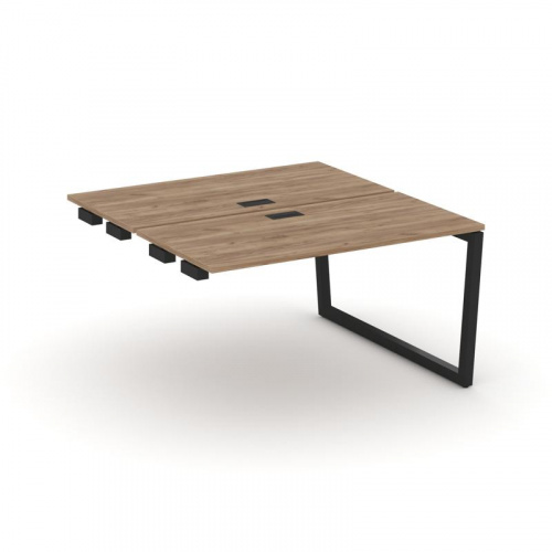 Style Project Стол-приставка к опор. элем. SN-5T2.DPRS-021 Акация Лорка/Металл Антрацит/Заглушка Пла фото 5