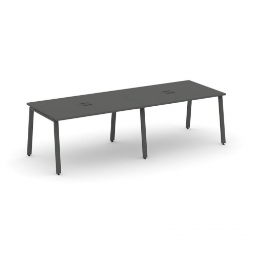 Style Project Стол переговорный SN-6A.SPRG-013 Дуб Наварра/Металл Антрацит 2760*980*750 фото 18