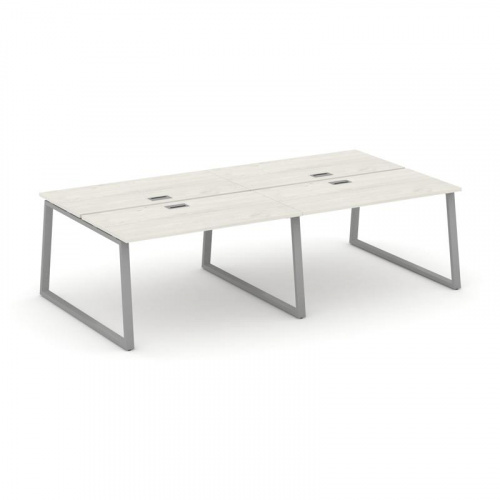 Style Project Рабочая станция 2-х сторон. SN-6T1.DRS-031 Акация Лорка/Металл Антрацит/Заглушка Пласт фото 12