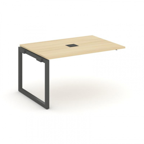 Style Project Проходной наб. элем. перег. стола SN-5O.NSPRG-002 Белый/Металл Белый 1180*980*750 фото 26